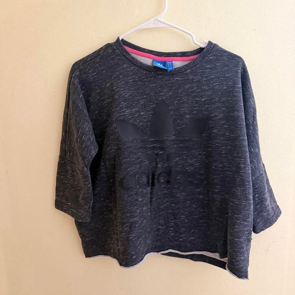 Adidas originals womens cropped sweatshirt